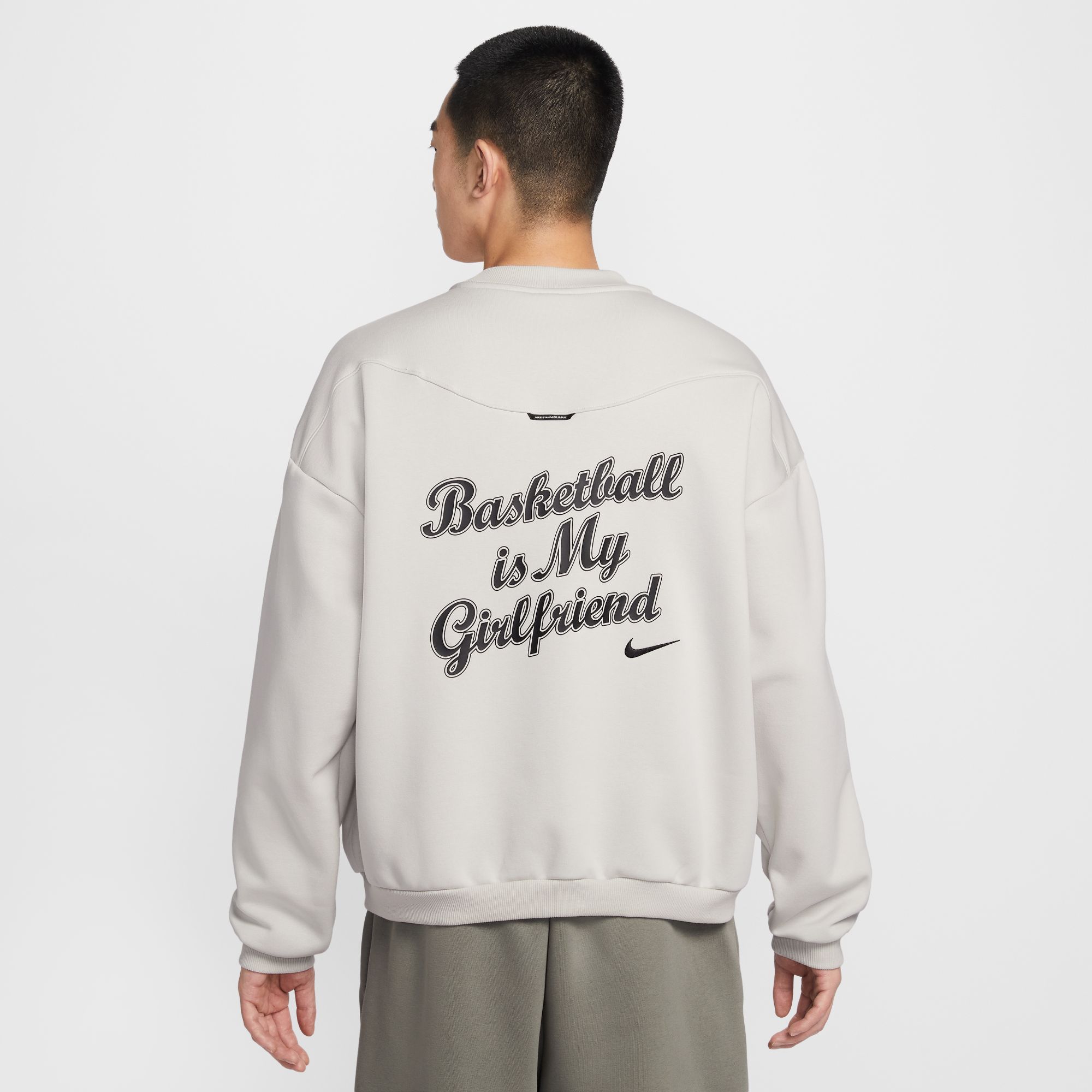 Nike耐克男子卫衣2026春季新款字母印花运动休闲套头衫IR0107-072