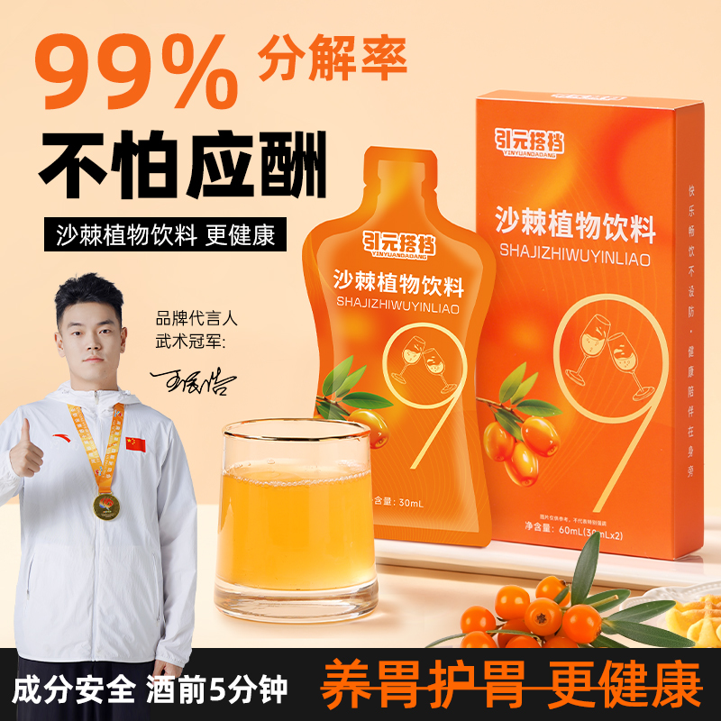 【引元搭档】沙棘植物解饮品