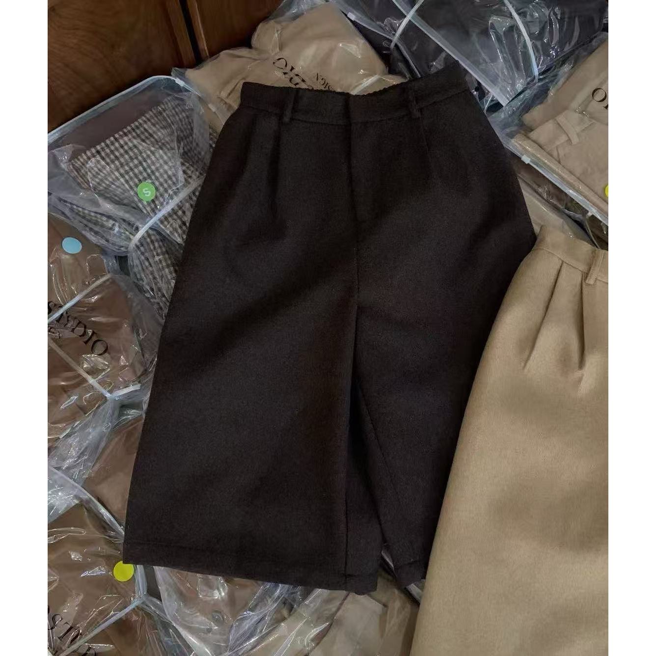 『香巧可可X』设计显瘦百搭时尚休闲裤2508033