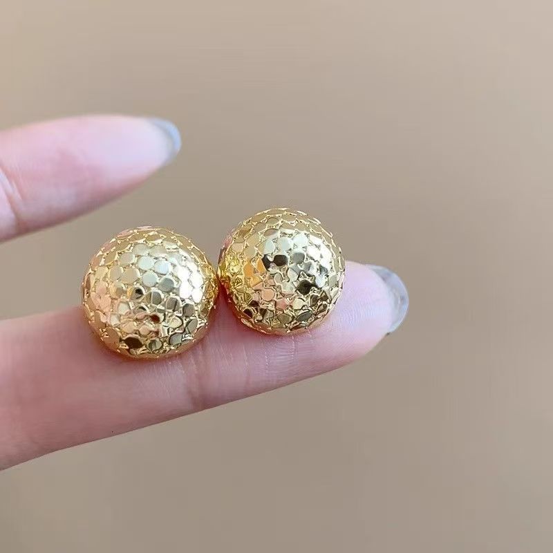 合金耳饰 134几何图案欧美风耳环轻奢简约小巧个性耳环秋冬高级感