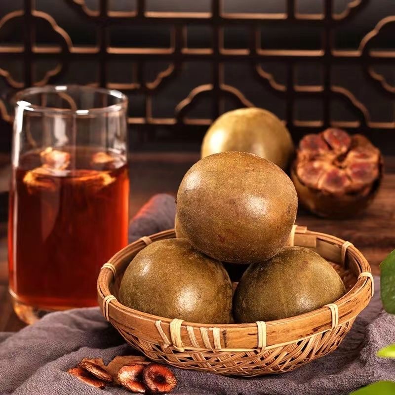 广西桂林永福罗汉果10个大果干果可搭配胖大海金银花泡茶甘甜