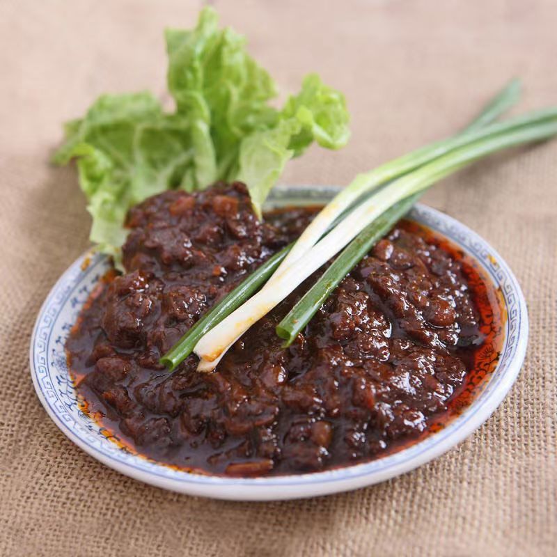 农家自然发酵纯手工霉豆子捂豆子捂黄豆酱黄豆酱辣椒酱