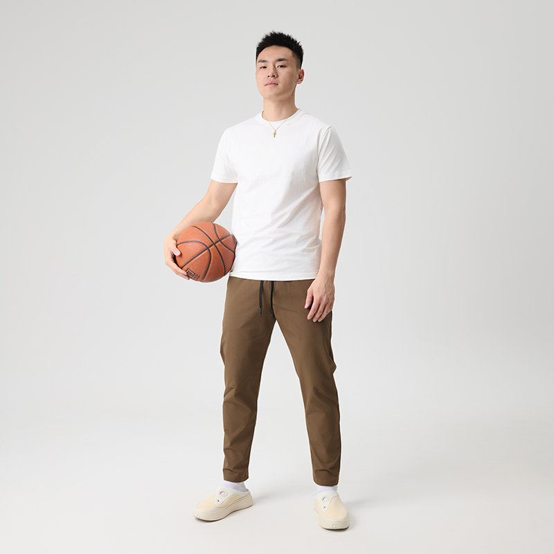 Drakcle Boo孟博龙机能运动健身训练立体剪裁跑步弹力小脚休闲裤