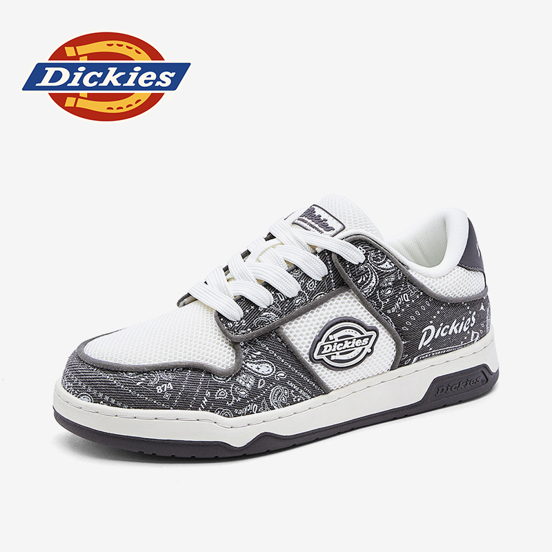 Dickies腰果花板鞋男2025新款休闲鞋男款运动鞋冬季透气鞋子男鞋
