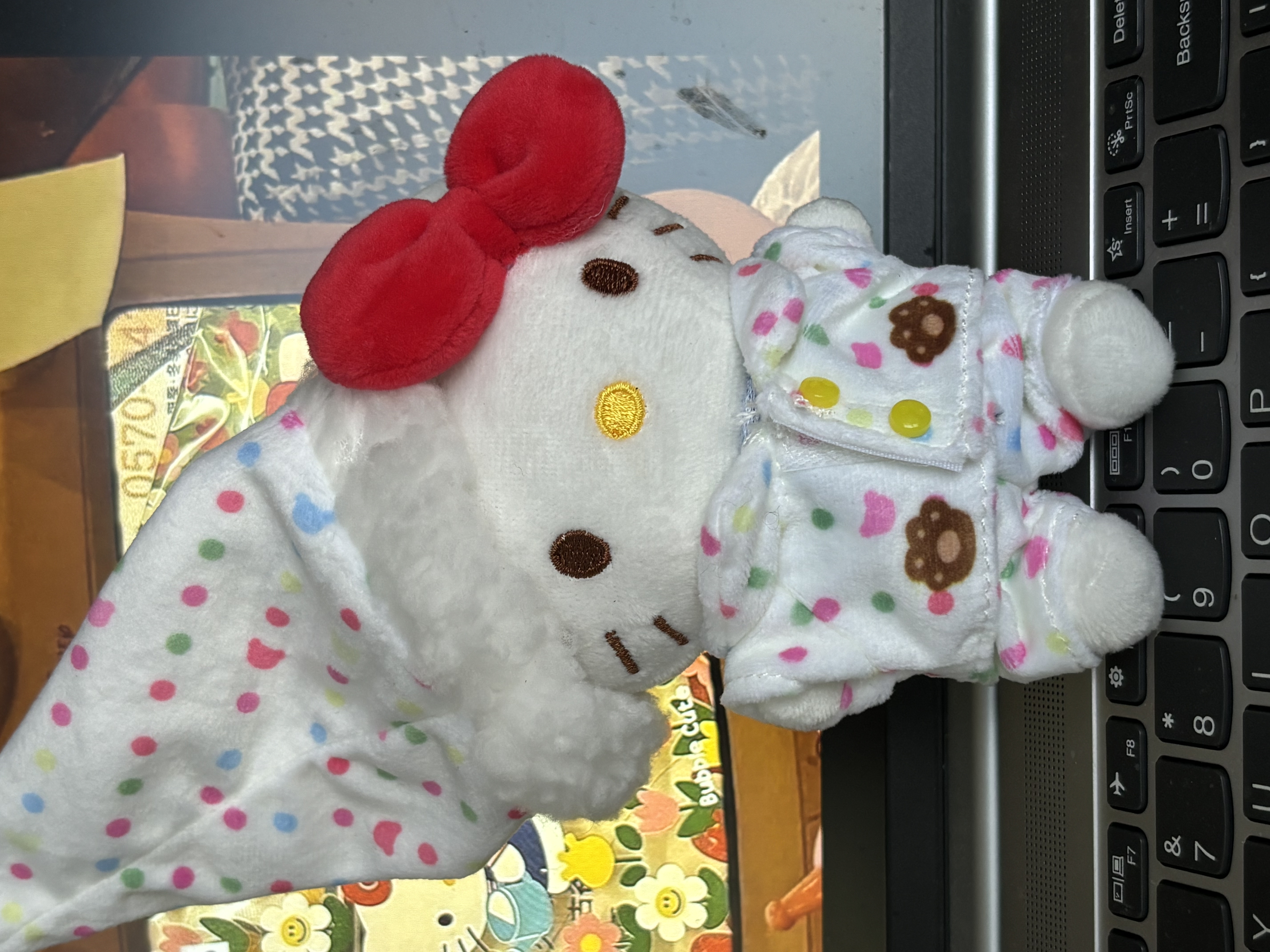 睡衣Kitty玩偶KT猫挂件娃娃适合作为礼物包包挂件hellokitty玩偶