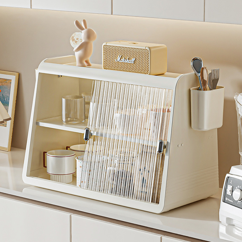 橱明星杯子收纳置物架轻奢杯架餐边柜水杯茶具咖啡杯桌面收纳柜