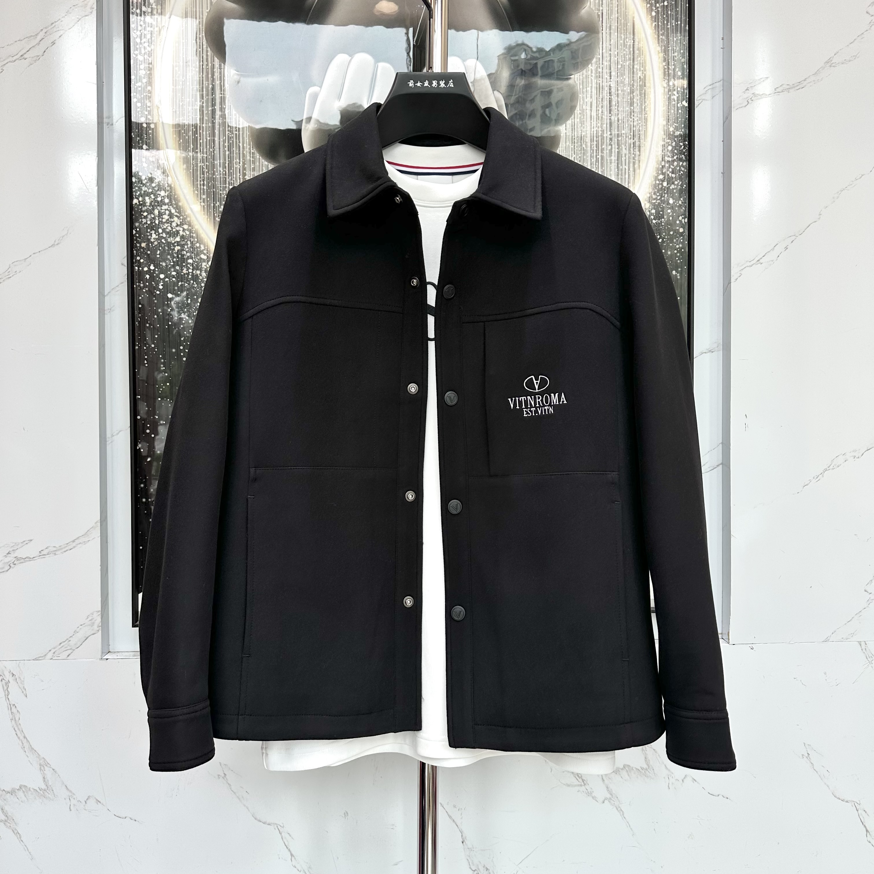 【华伦奴克外套】新款精致冬季夹克休闲时尚潮流秋季男装外套6003