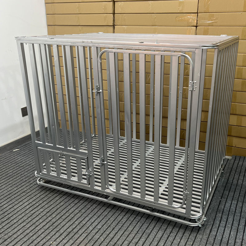 【 藏獒 德牧 黑狼 捷克狼 黑背】3厘米特粗圆弧全管狗笼带厕所家用