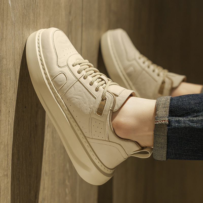冬季耐磨运动休闲鞋百搭鞋子透气休闲板鞋厚底潮鞋板鞋秋季小白鞋