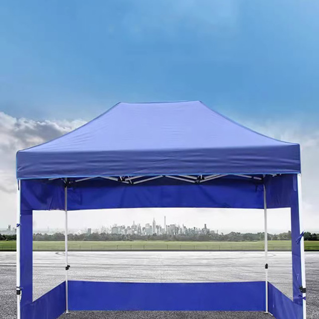 户外帐篷围布加厚透明大伞围挡摆摊四脚伞雨棚遮阳棚挡风防寒围布