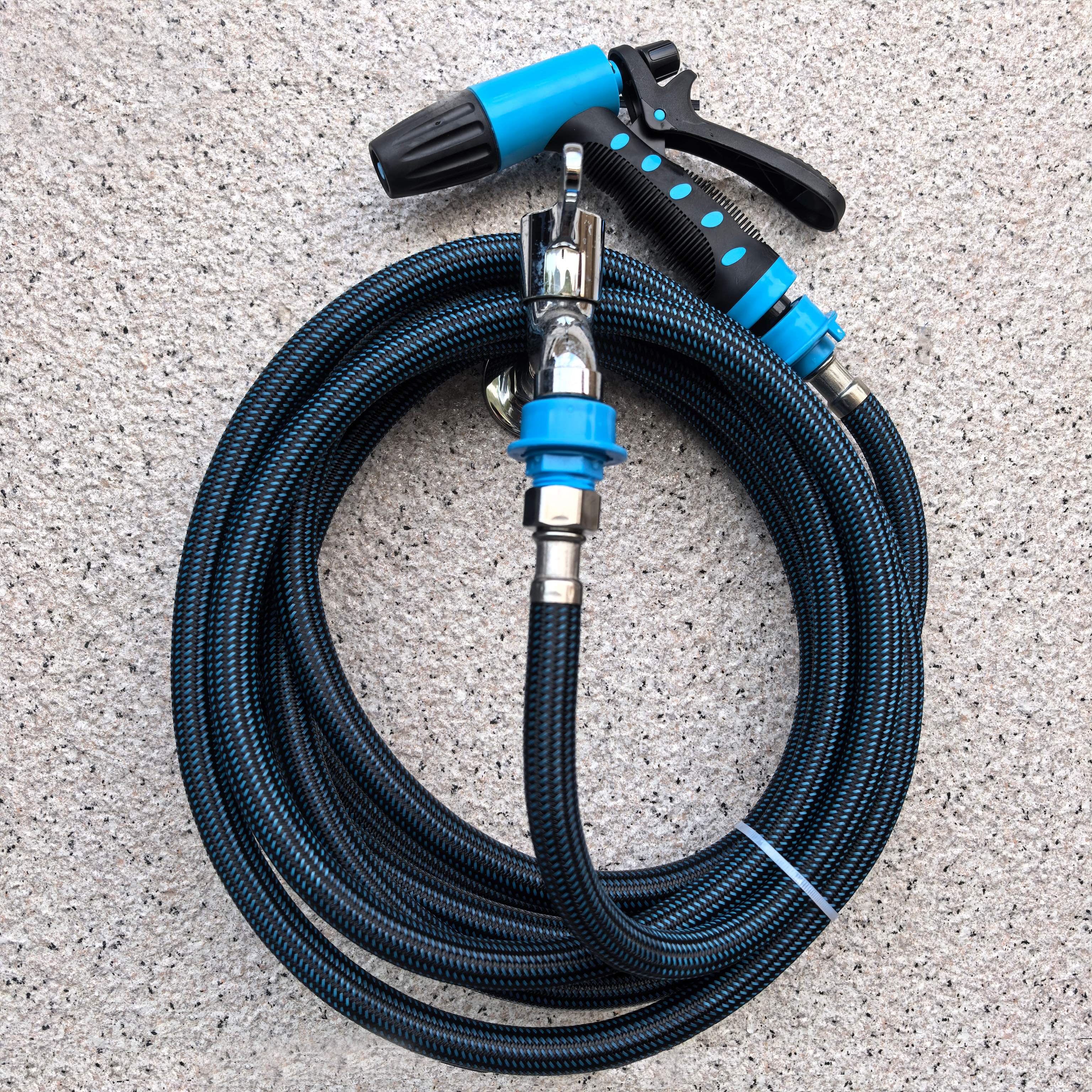 大流量防爆抗老化防缠绕通用快接4分水龙头水嘴浇花洗车软管轻便