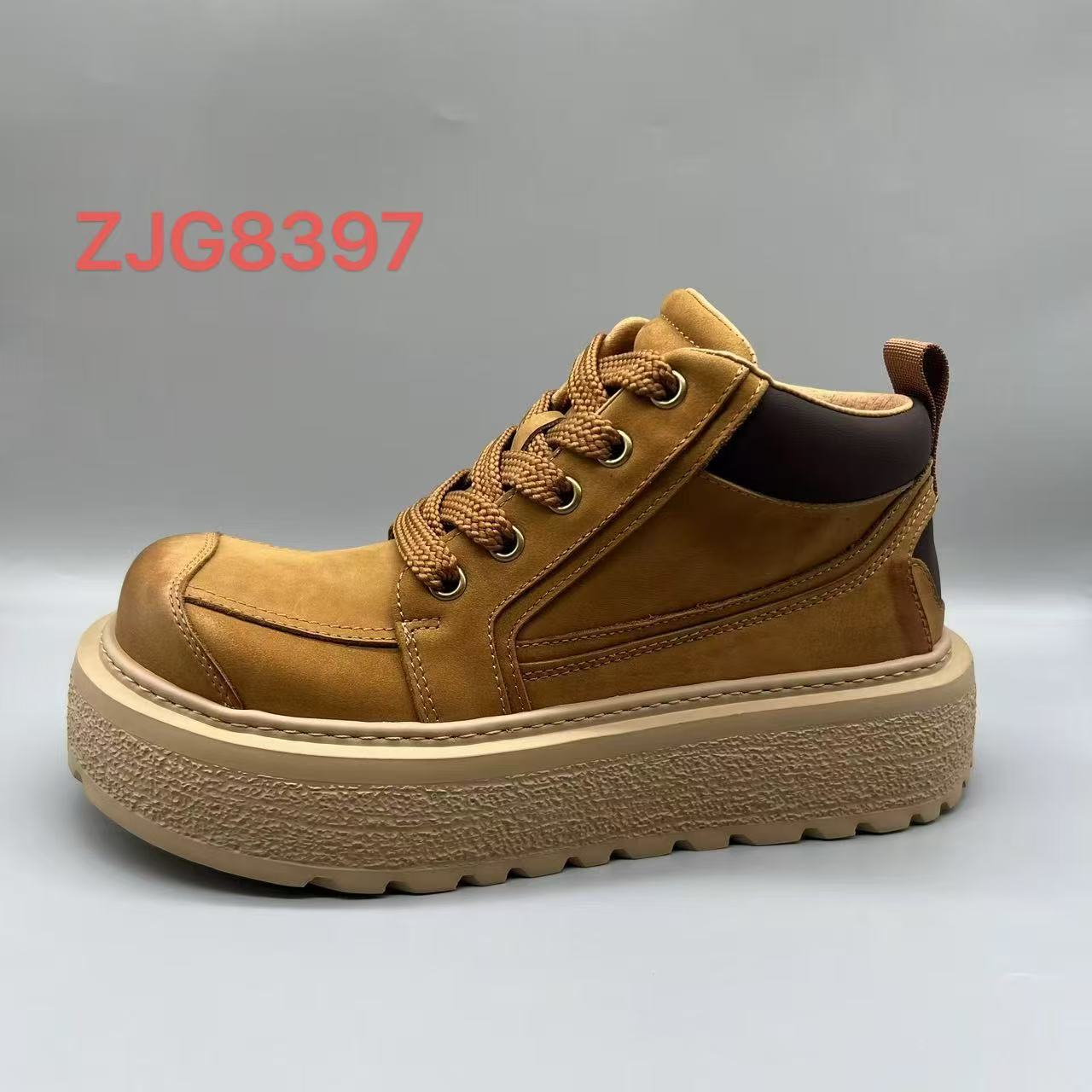 马丁靴冬季真皮男士轻便英伦常规百搭休闲鞋耐磨复古防滑复古港风