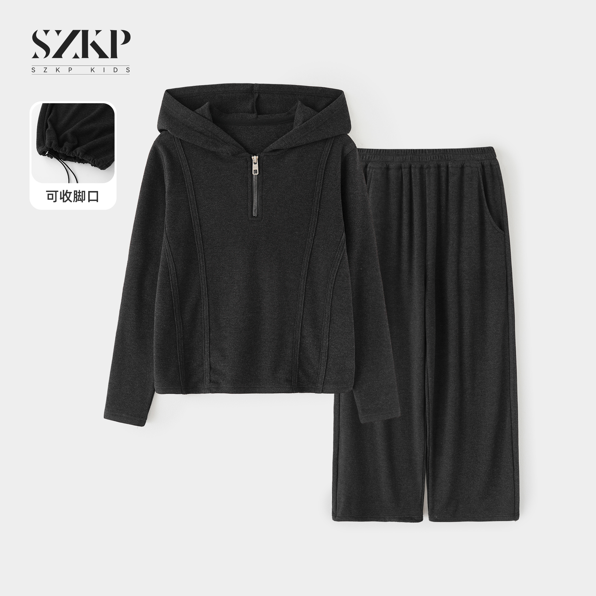 SZKP秋季新款女童洋气两件套中大童休闲时尚儿童套装 YNTQ552931