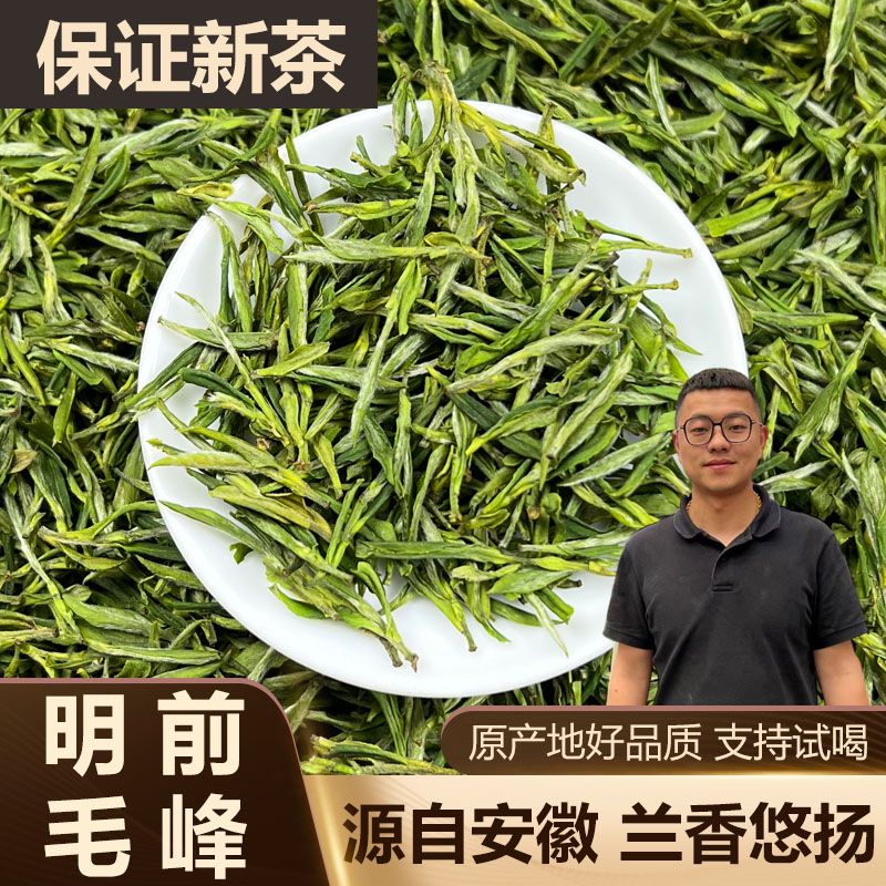 【兰花香】明前嫩芽2025新茶叶正宗安徽毛峰250g/500g罐装高山绿茶