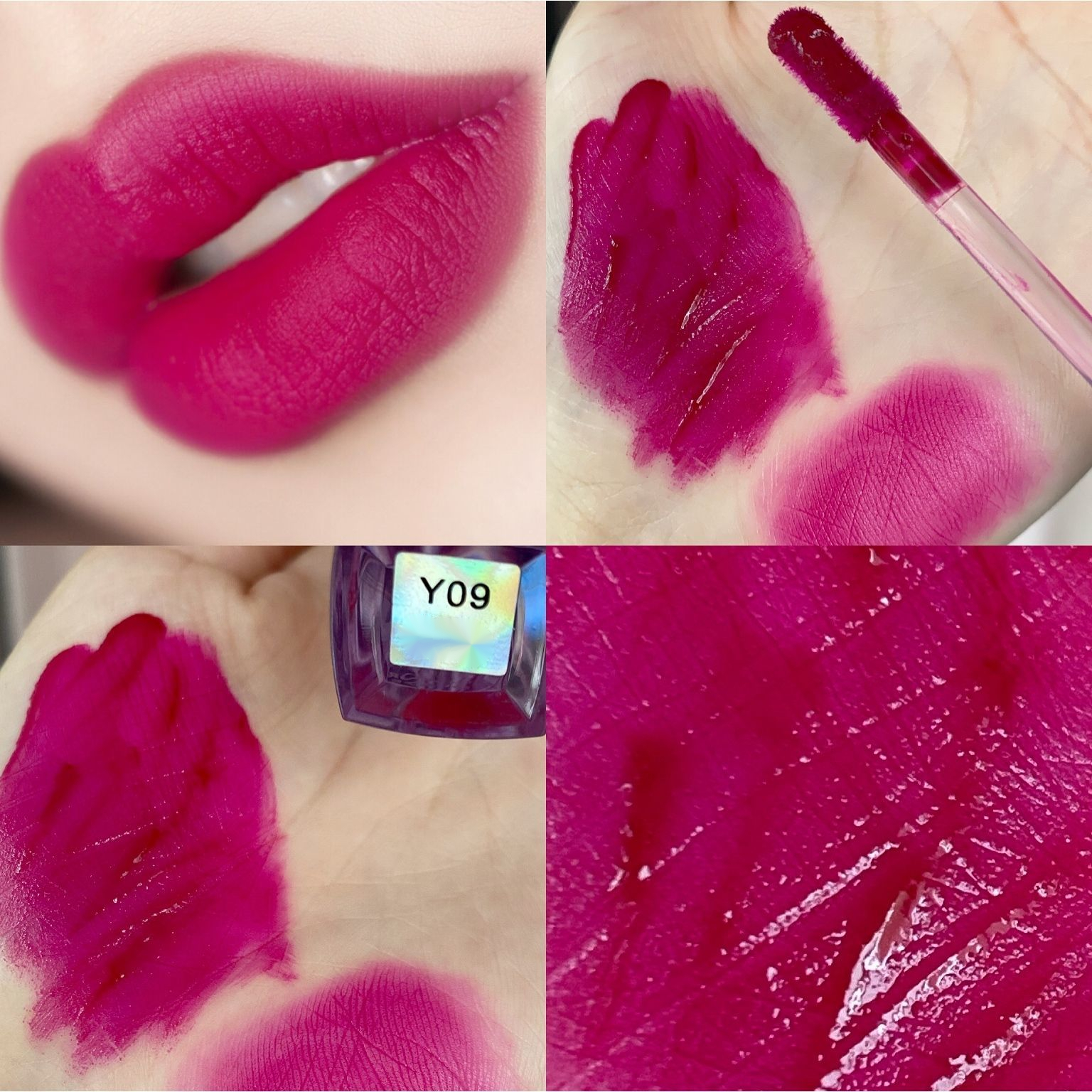 女团丝绒唇釉不脱色红心火龙果板栗色丝绒哑光唇膏