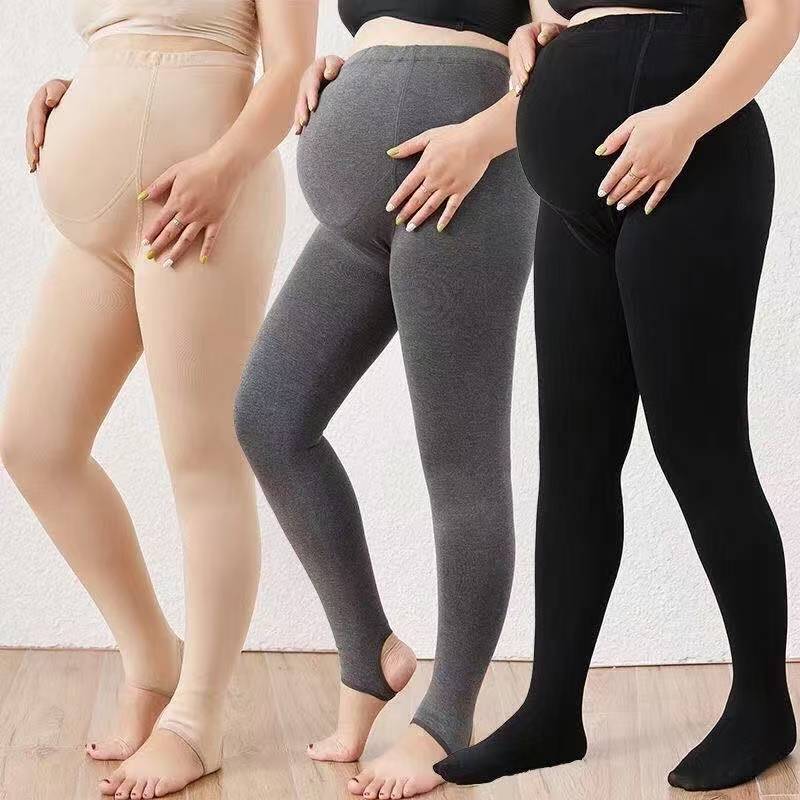 孕妇打底裤秋冬外穿加绒加厚冬季孕妇丝袜孕妇光腿神器春秋孕妇裤