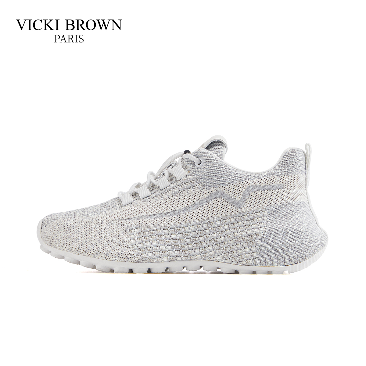 法国VICKI BROWN【健走系列】男士夏季飞织透气百搭轻便网面运动鞋