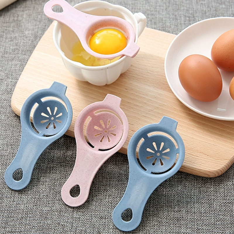 鸡蛋过滤分蛋器厨房烘焙蛋黄蛋白分离器蛋勺蛋清分离器漏勺