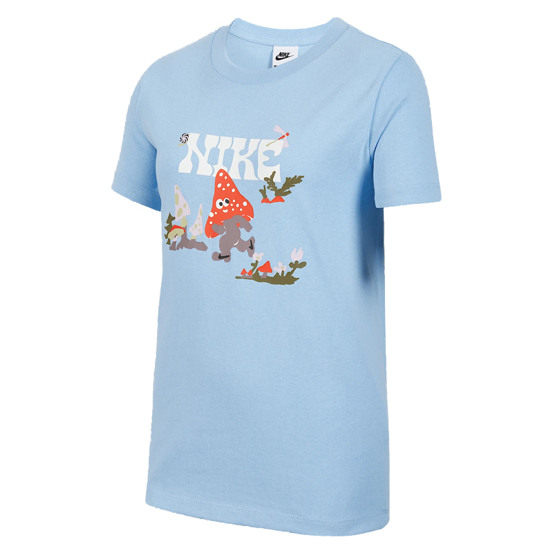 NIKE耐克大童G NSW TEE SS GCEL针织无领短T恤IF0601-469