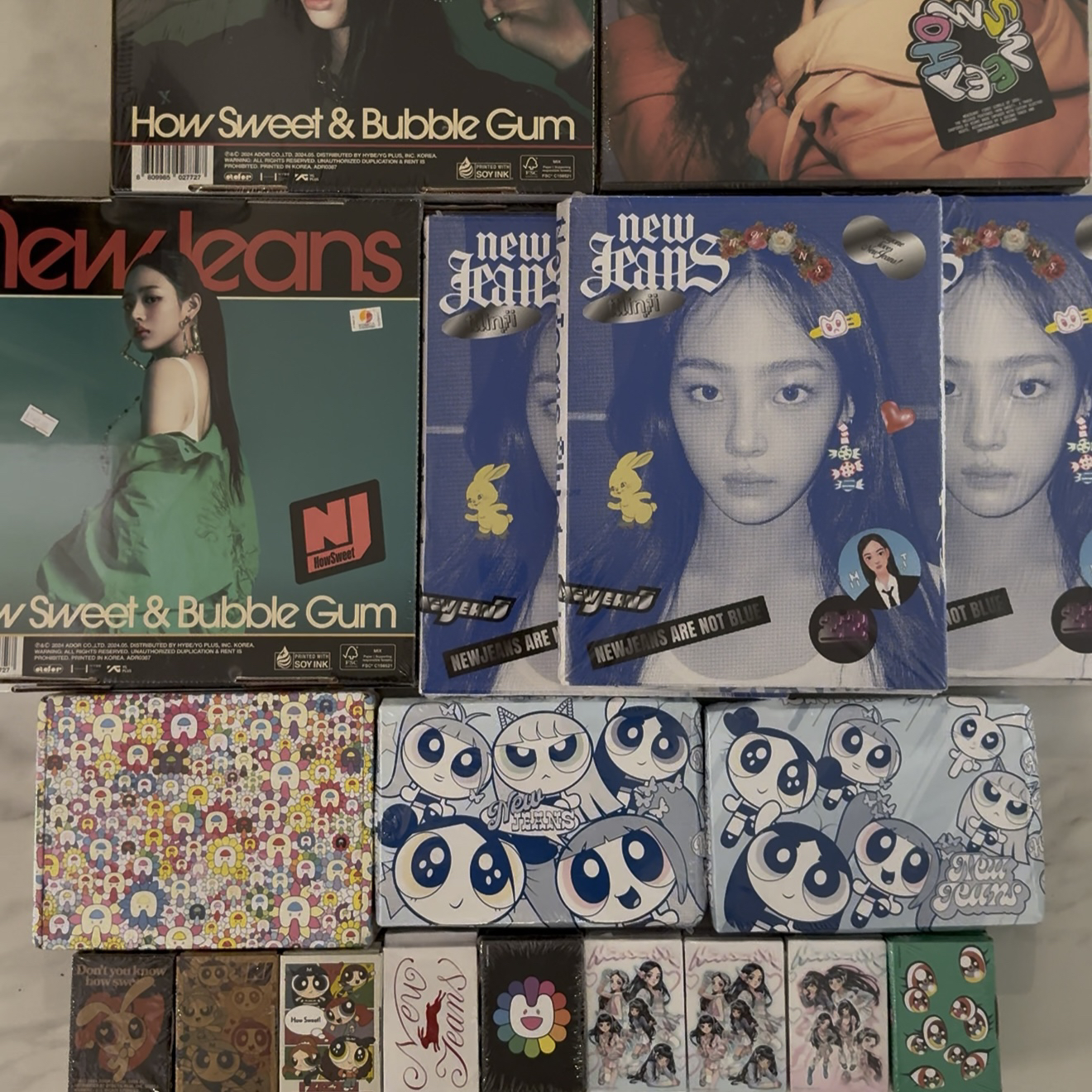 【现货包邮】 newjeans专辑合集 日专 蓝书 电子专 minji专辑画册