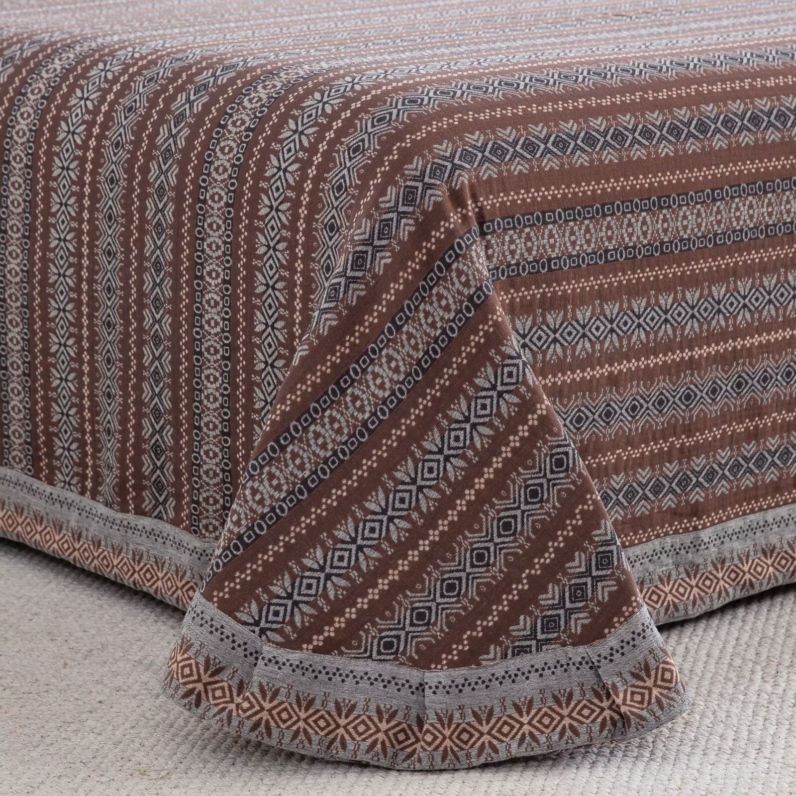 （圆角贴边床裙）中古风纯棉A类双层有氧纱2.4+2.45米左右（赫本）