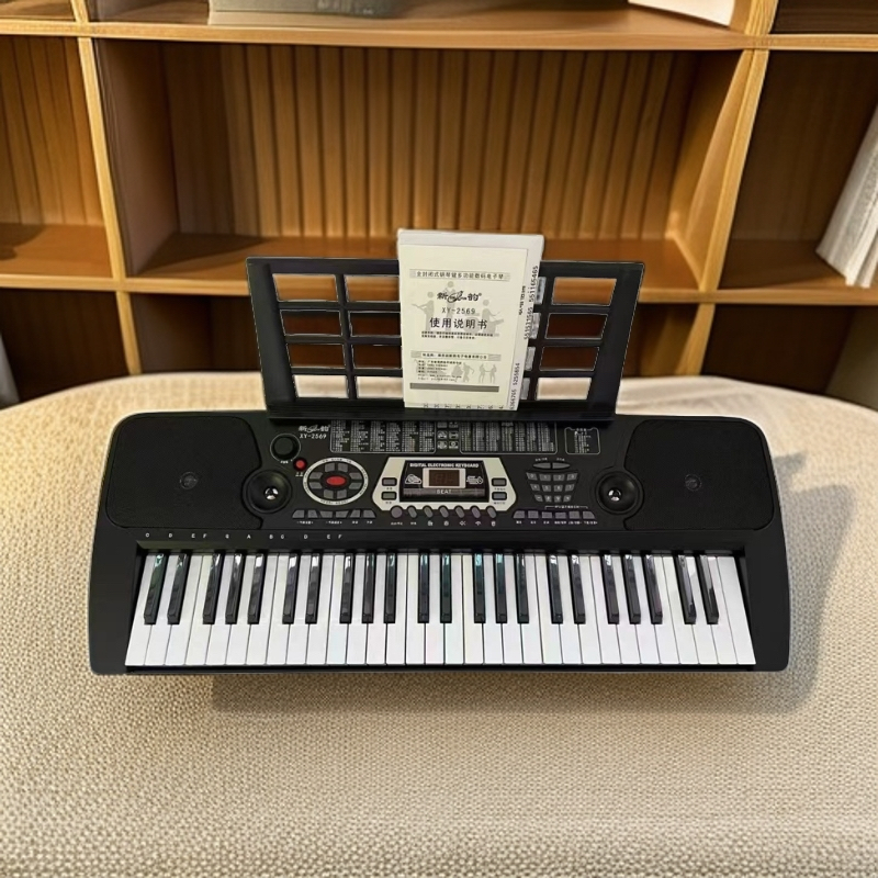 新韵XY-2569初学入门54键电子琴带蓝牙功能，能插U盘，成人儿童通用