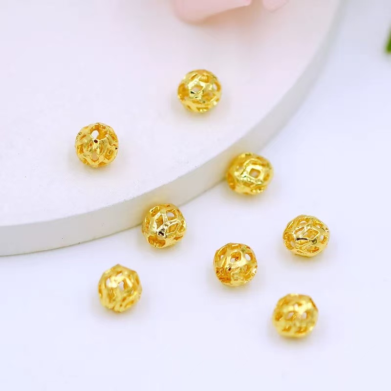 Y-6248  时尚精工镂空转运珠（十颗） + 专柜礼盒