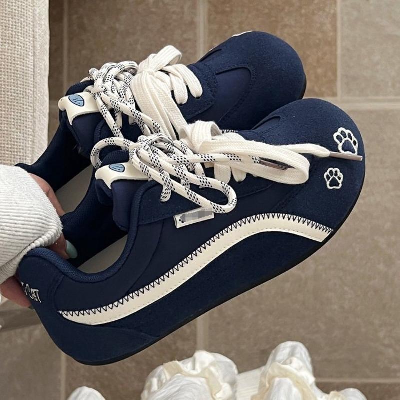 小众不撞款德训鞋女款2025年秋冬时尚爆款复古学生板鞋ins休闲鞋