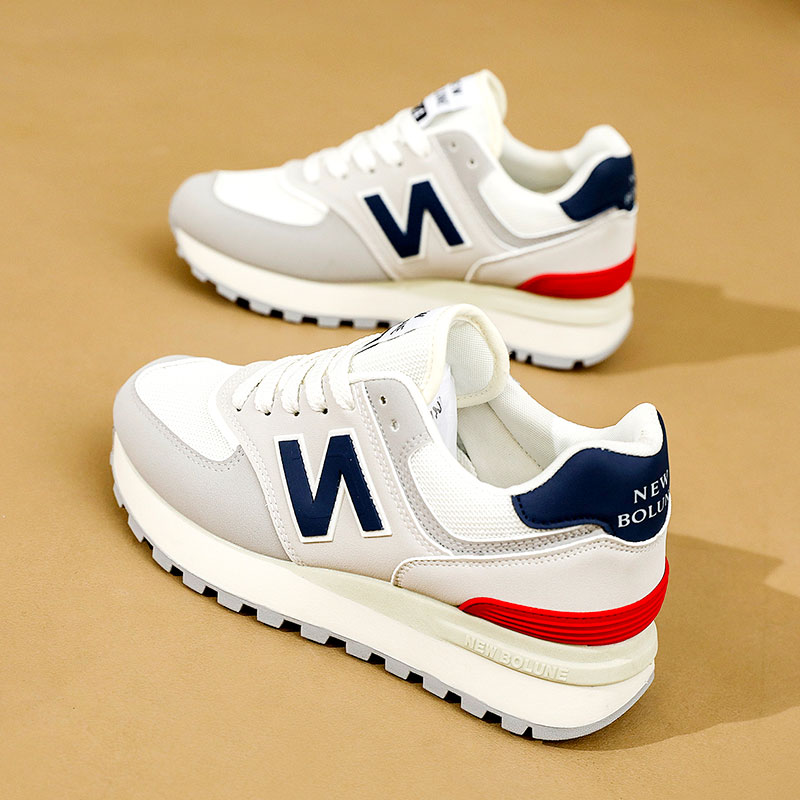 NEW BOLUNE/新百伦轻便透气跑道休闲健步跑步鞋百搭男鞋夏季跑步