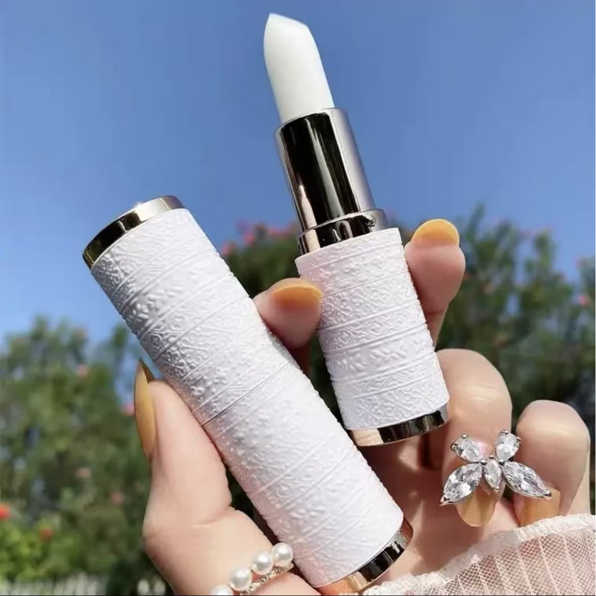 法国大牌兰冠唇膏保湿滋润补水防干裂淡化唇纹去死皮润唇膏女正品