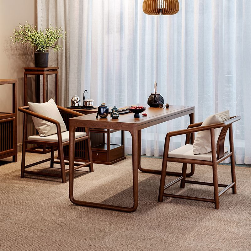 阳台茶桌椅组合小户型家用茶台现代简约禅意新中式一体小茶桌茶几