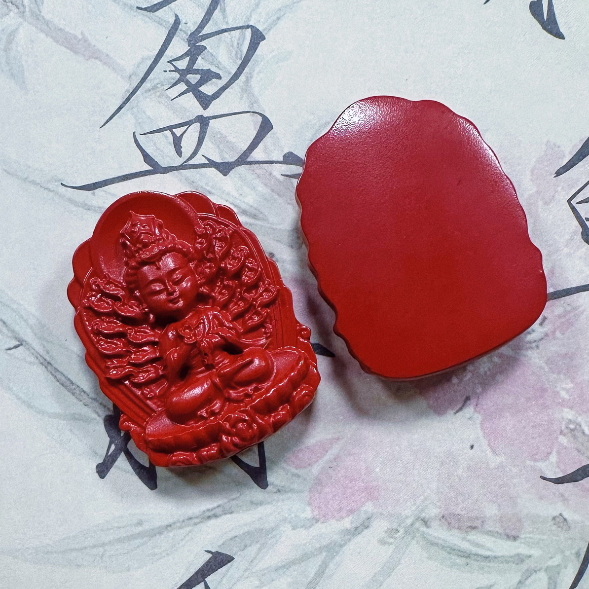 含辰砂工艺品水飞砂红砂八大生肖守护神