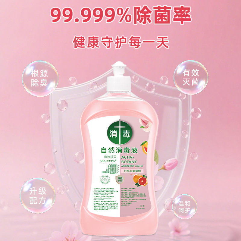 自然消毒液家居表面消毒清洁液厨房卫生间消毒液鞋子清洁除菌批发