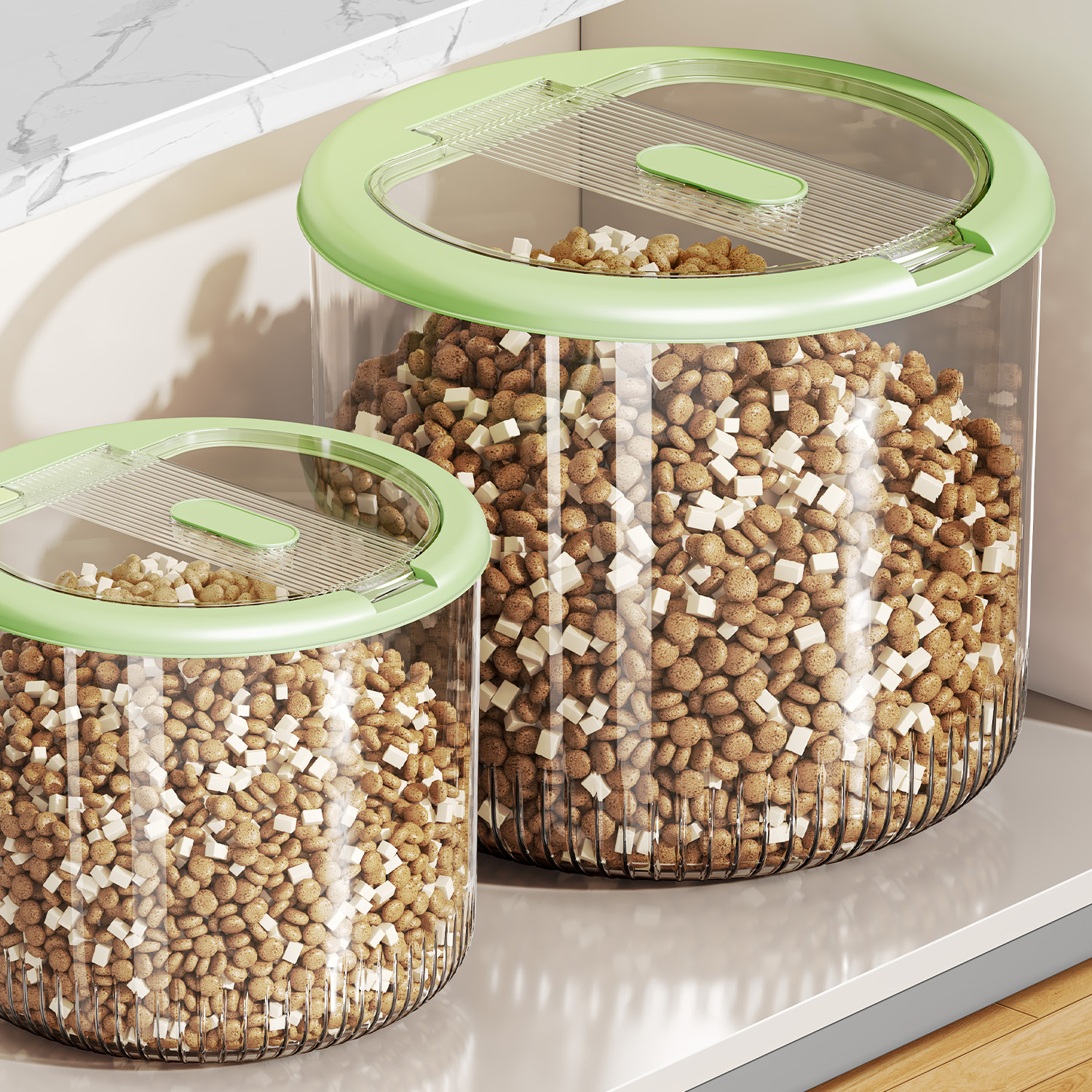 储粮桶猫粮狗粮密封罐家用大容量防潮密封桶宠物粮食存储收纳桶子