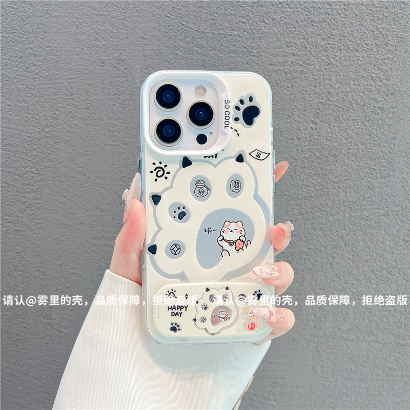 磨砂彩银适用苹果17/iPhone/华为荣耀/OPPO/VIVO/小米手机壳保护