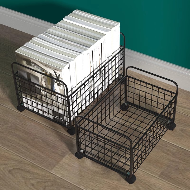 书本收纳箱学生教室书架桌面整理储物盒书籍收纳神器透明装绘本筐