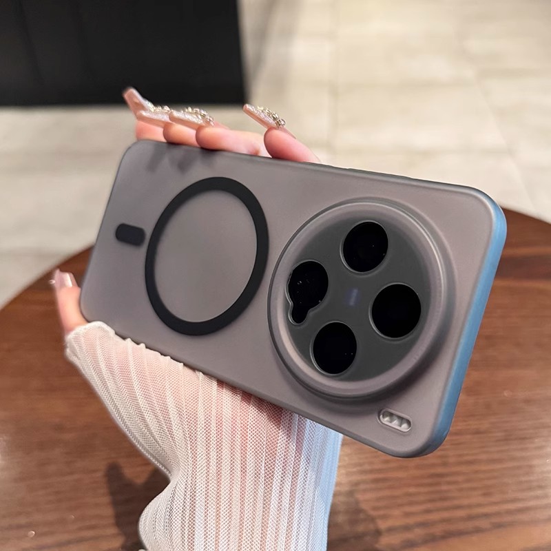 冰雾磨砂半透明适用vivox200S手机壳磁吸新款x200Pro防摔简约x200