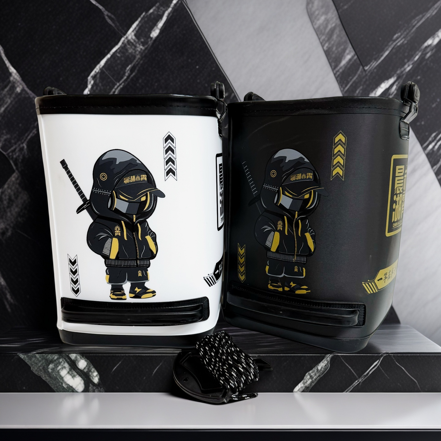 【晨湖渔乐】新品升级加厚加高打水桶可站人