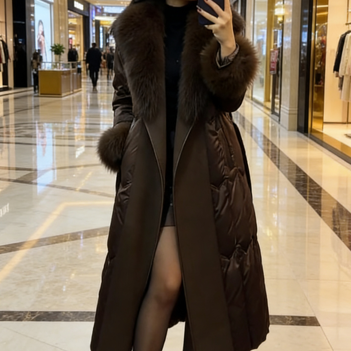 冬季时尚潮流百搭精品减龄气质女装