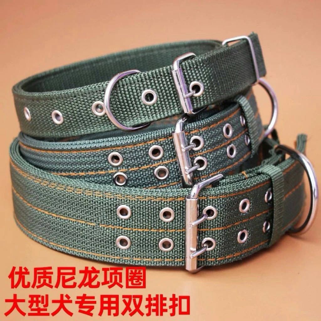 狗项圈颈圈脖圈中型犬金毛德牧脖套头狗脖套项圈大型拴狗脖套防脱
