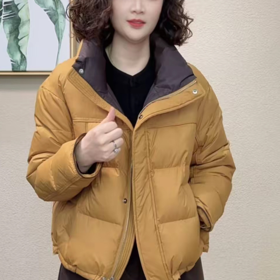 冬季新款时尚洋气百搭气质羽绒外套