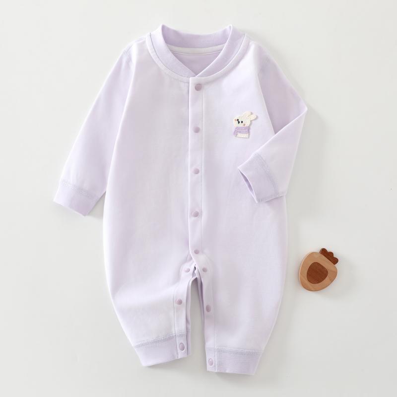 【四季连体】婴幼儿连体衣春秋款纯棉长袖睡衣宝宝衣服新生儿哈衣