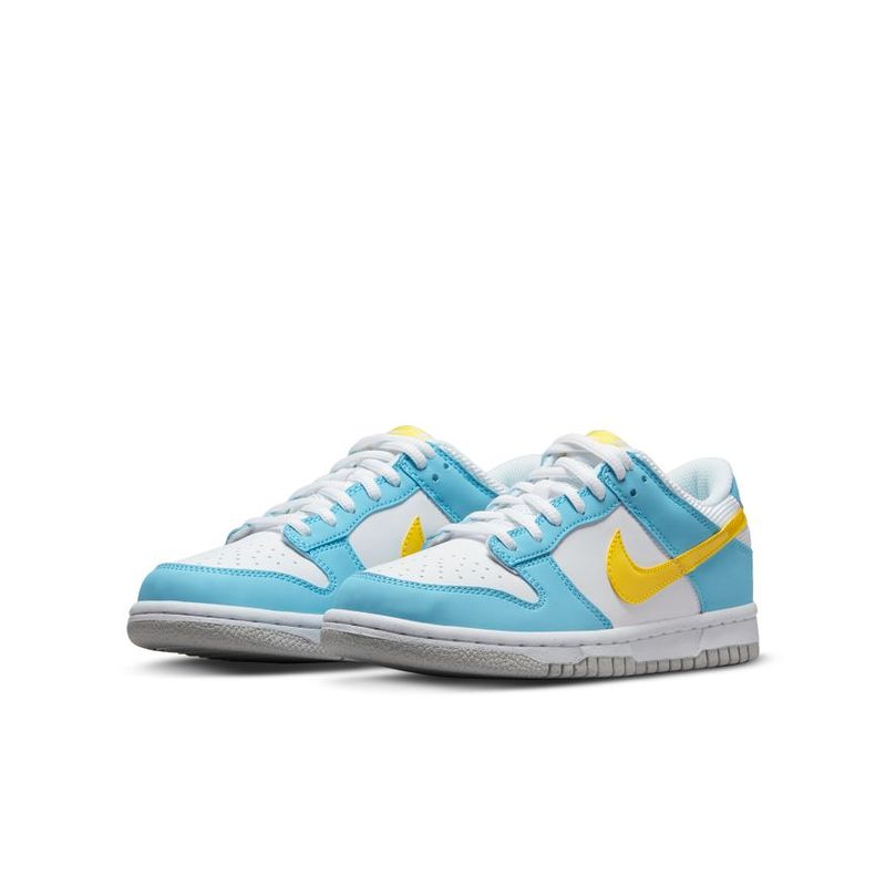 NIKE/耐克DUNK女款海岛落日蓝色低帮休闲运动鞋（GS）DX3382-400