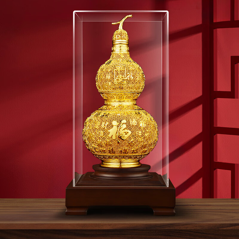 花丝葫芦摆件高级非遗手工制作礼物商务礼品家居办公室摆件