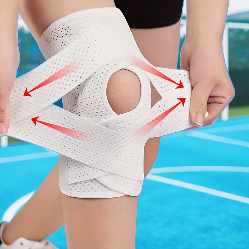 日式护膝半月板损伤防护透气薄款膝盖夏跑步篮球护具支撑髌骨带