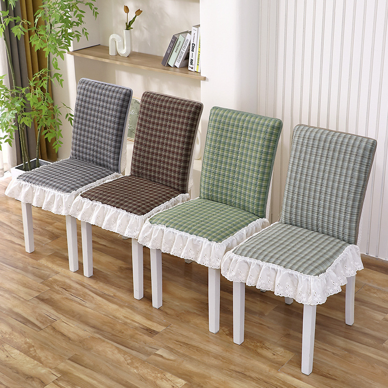 新款大裙摆椅子套罩全包中式餐椅套坐垫软包椅子套后背弹力餐椅套
