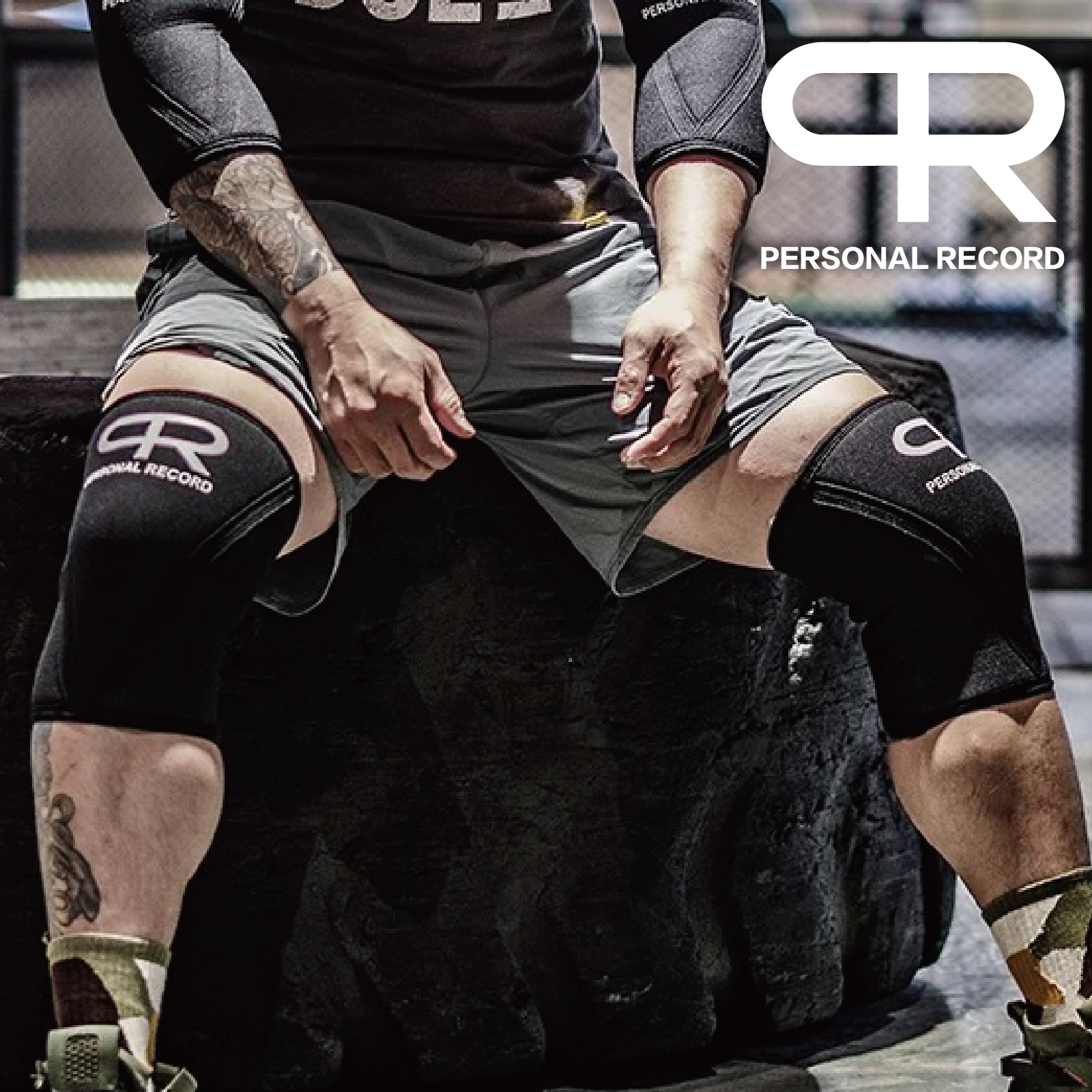 pr轮子哥专业深蹲训练套膝健身男力量举大力士护膝膝关节膝盖健美