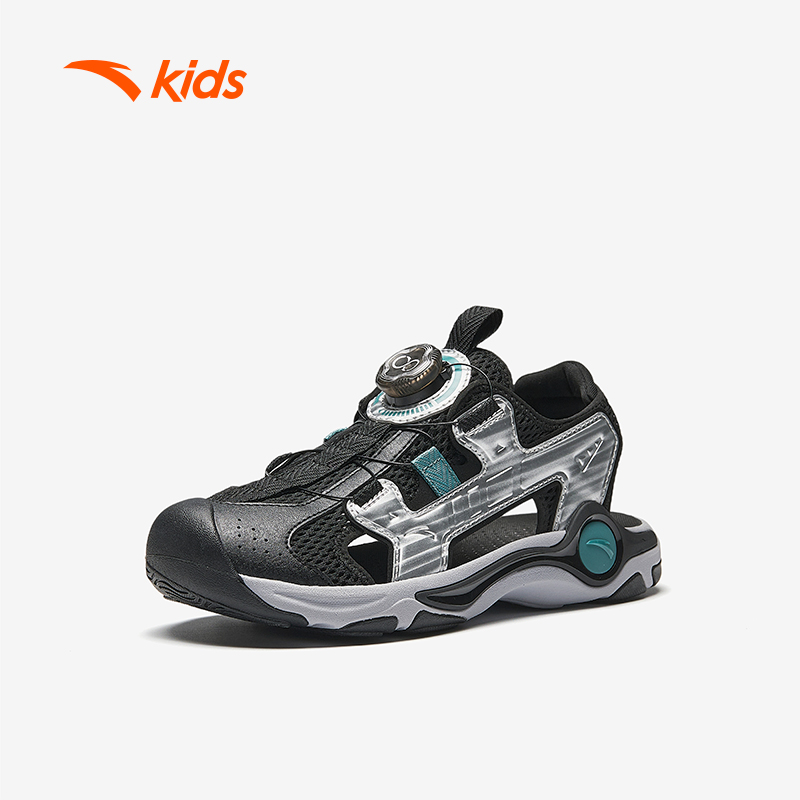 anta kids/安踏儿童夏季时尚包头软底防滑安踏儿童运动凉鞋