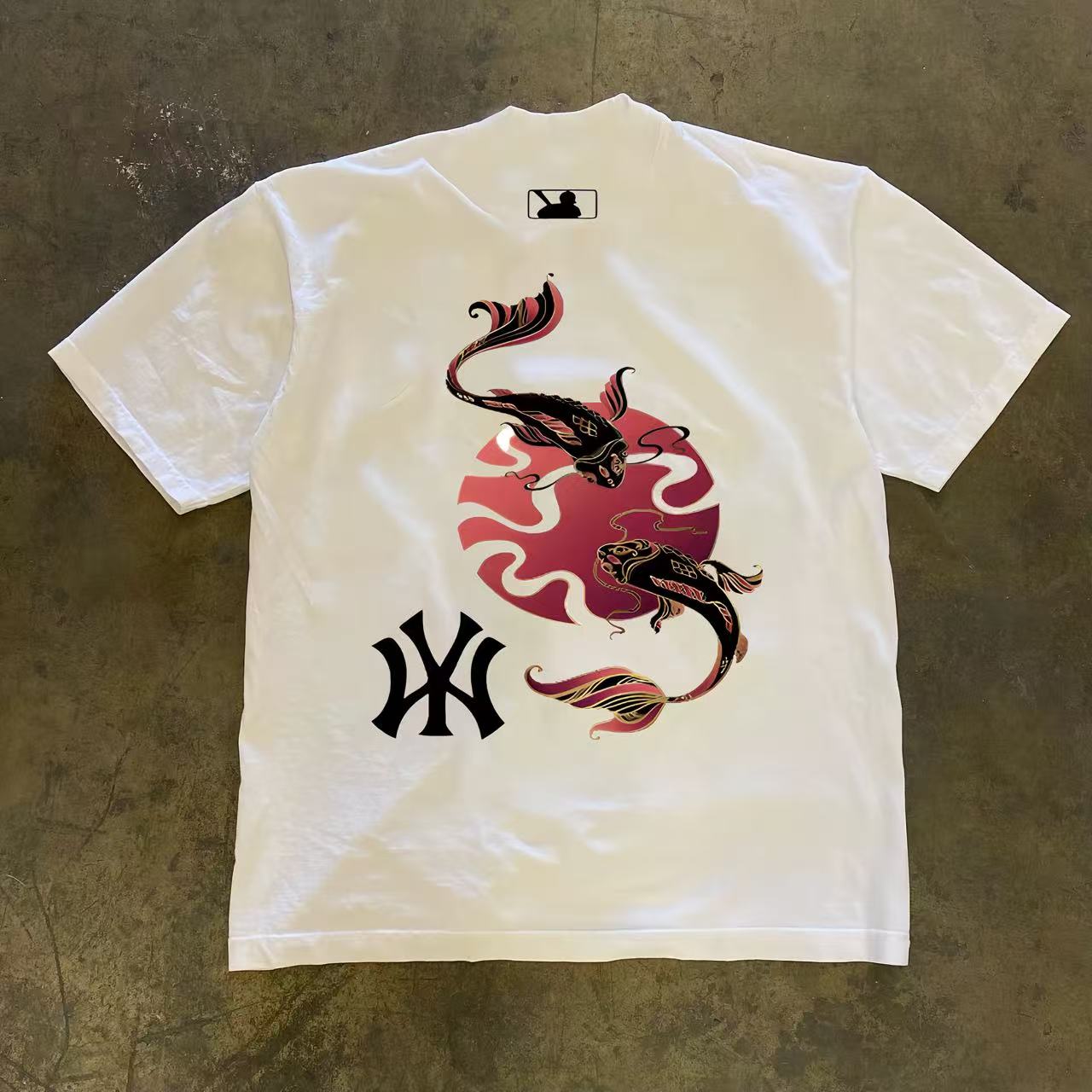 纯棉男版新款潮牌短袖打底衫时尚百搭圆领男上衣