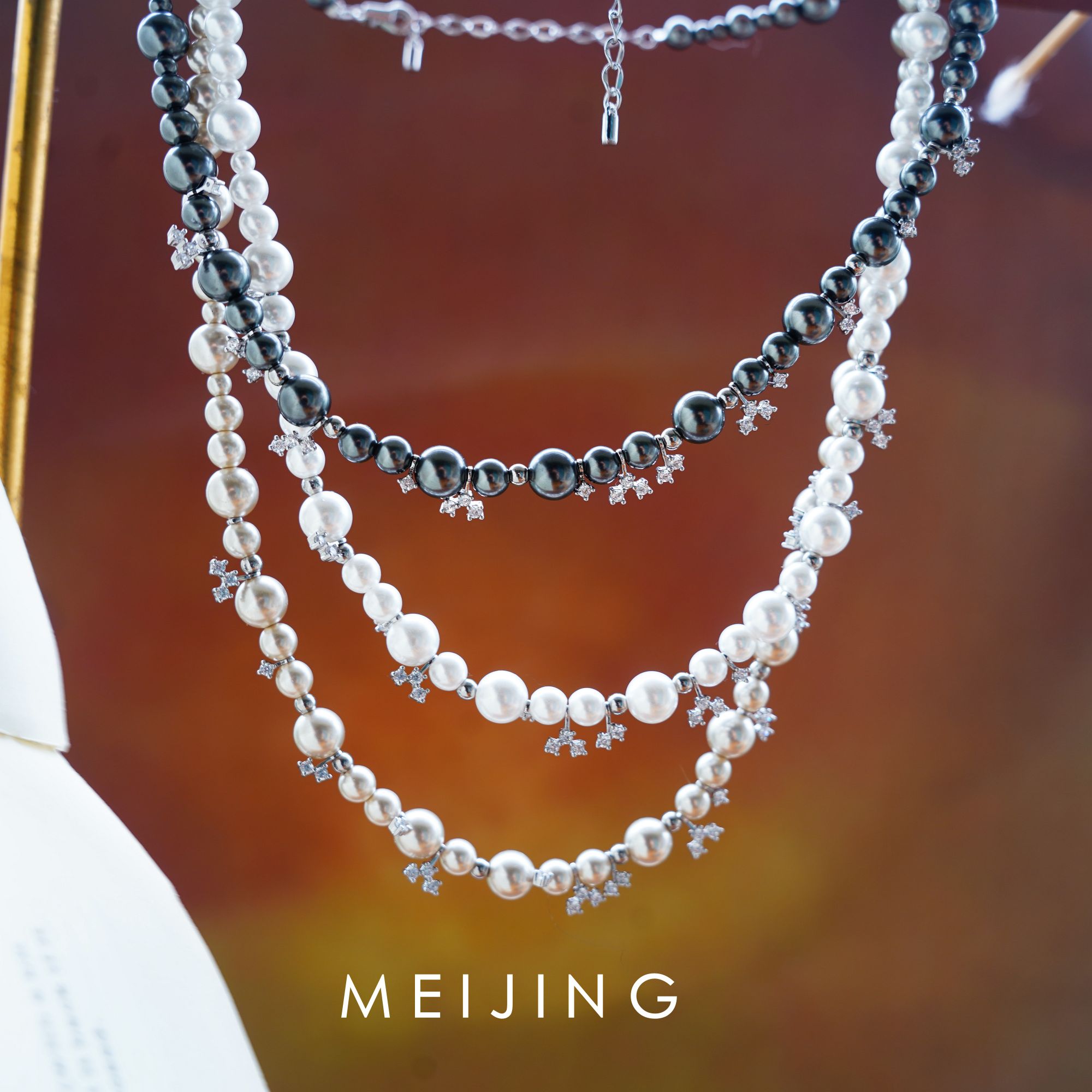 黄铜项链 【星云】气泡星云项链轻奢高级感气质时尚百搭锁骨链